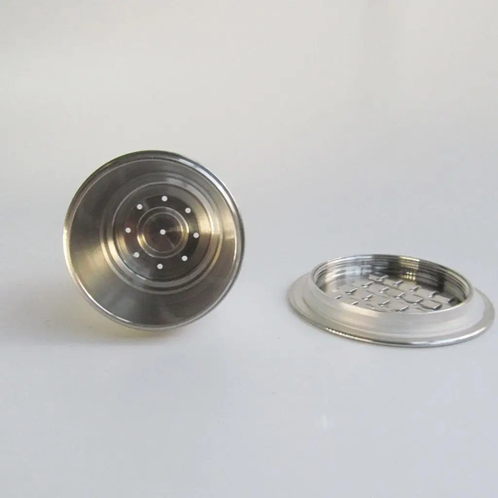 Stainless Steel Espresso Coffee Capsule Adapter Pods Cup Filter Leakproof