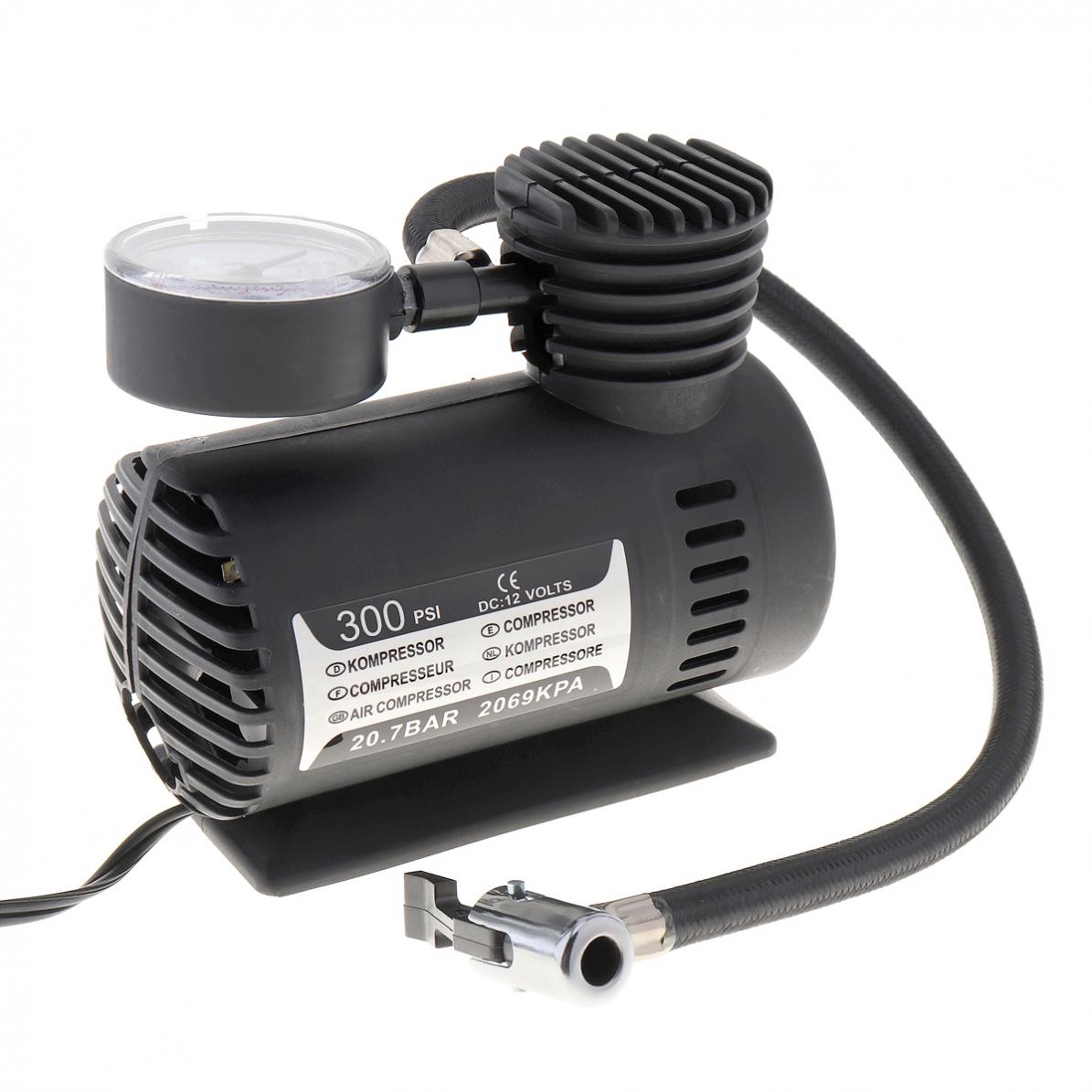 Title 4, Portable 12V 300PSI Electric Pump Air Compresso...