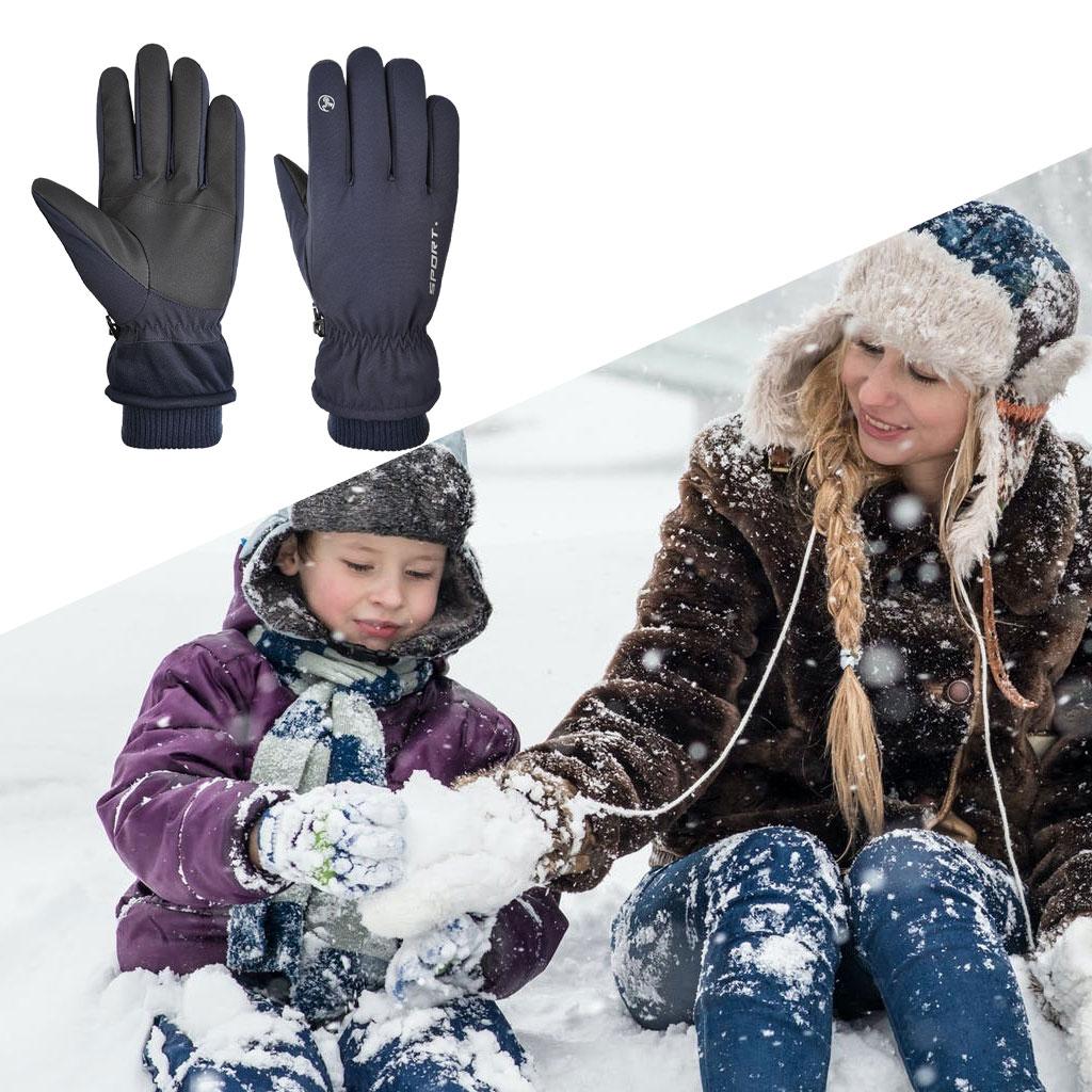 Warm Gloves Waterproof Anti-Slip Touch Screen Running Outdoor Driving