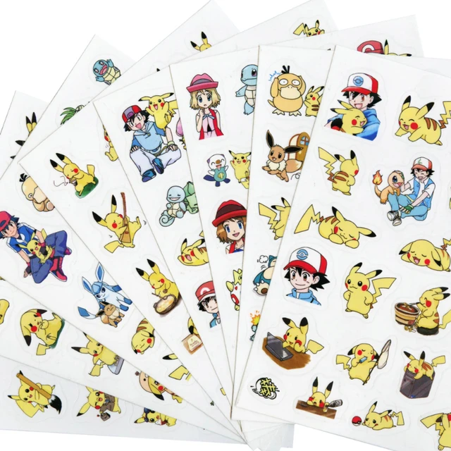Pokemon Sticker Sheets