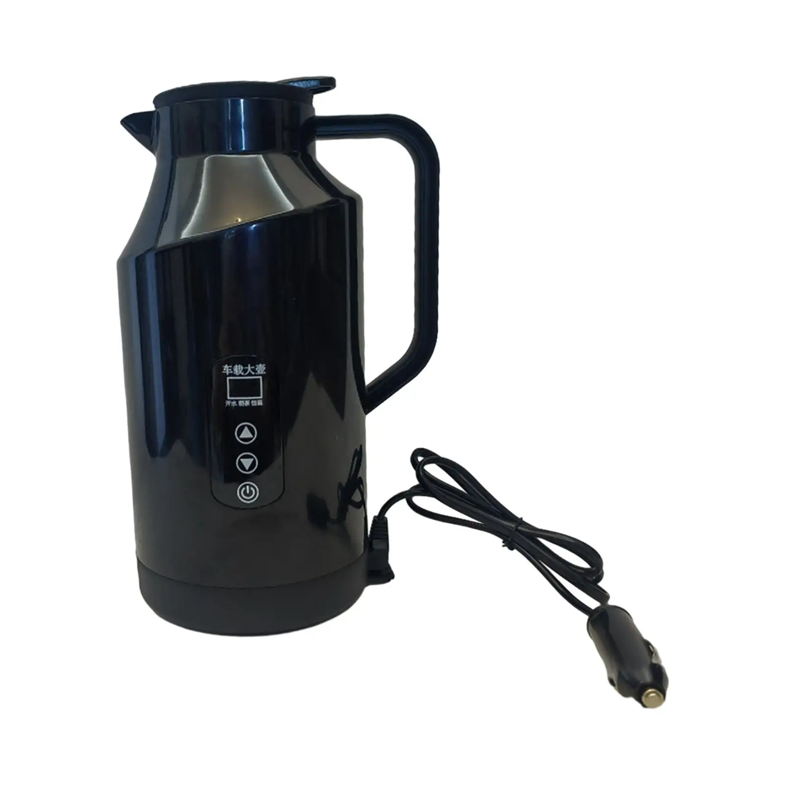 Car Heating Drinking Cup Travel Kettle 1.4L Stainless Steel for Drivers