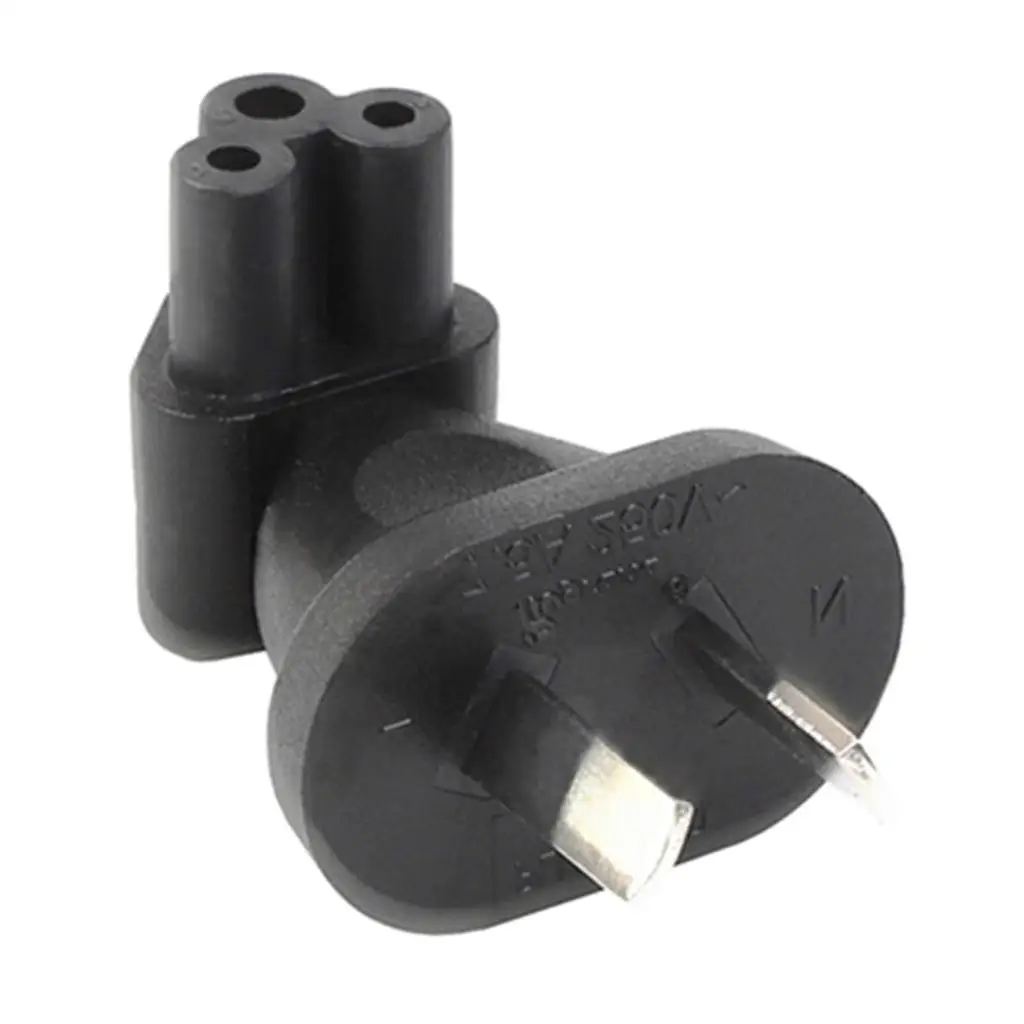 Plug   Pin Male to IEC320 Female Plug Adapter High Quality