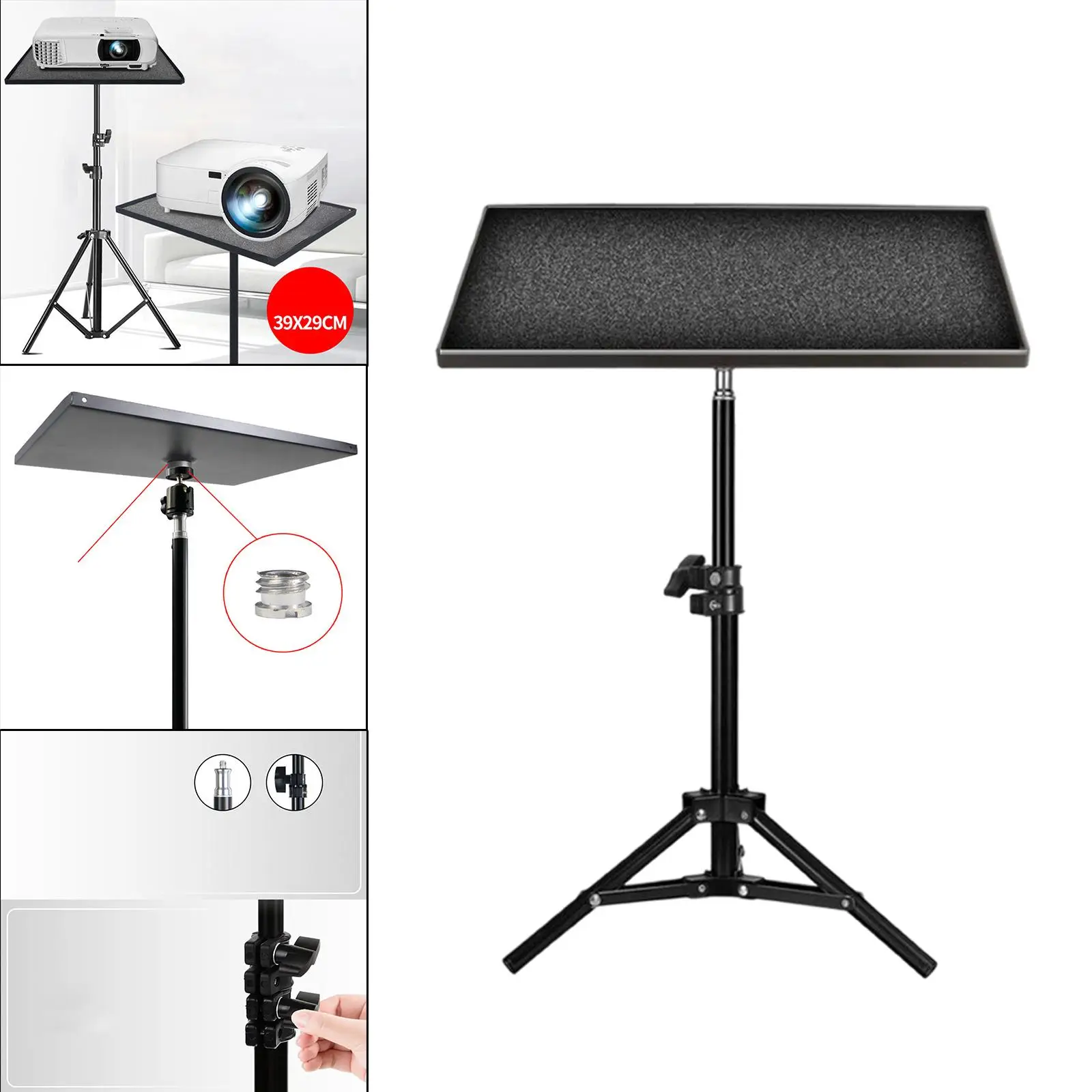 Tripod Stand, Foldable Stand, for office and  Computer Phone Holder Mount Detachable