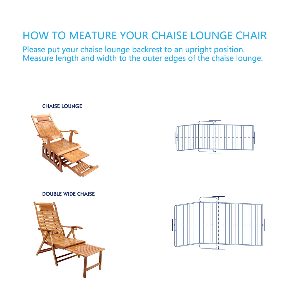 Description Picture 5 of itemOutdoor Garden Sunbed Cover Sun Lounger Cover Patio Outdoor Lounge Chair Recliner Protective Cover Furniture Waterproof Cover