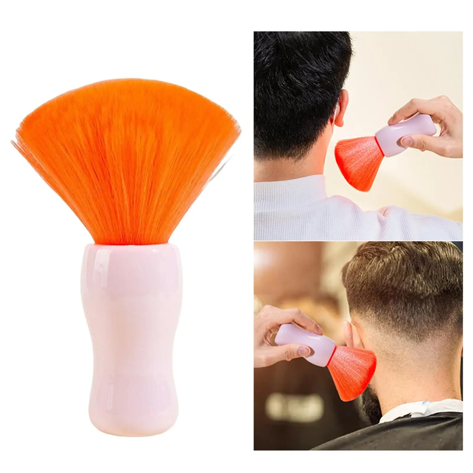 Hair Neck Duster Professional Salon Appliance Tool Neck Dust Clean Brush for Home Use