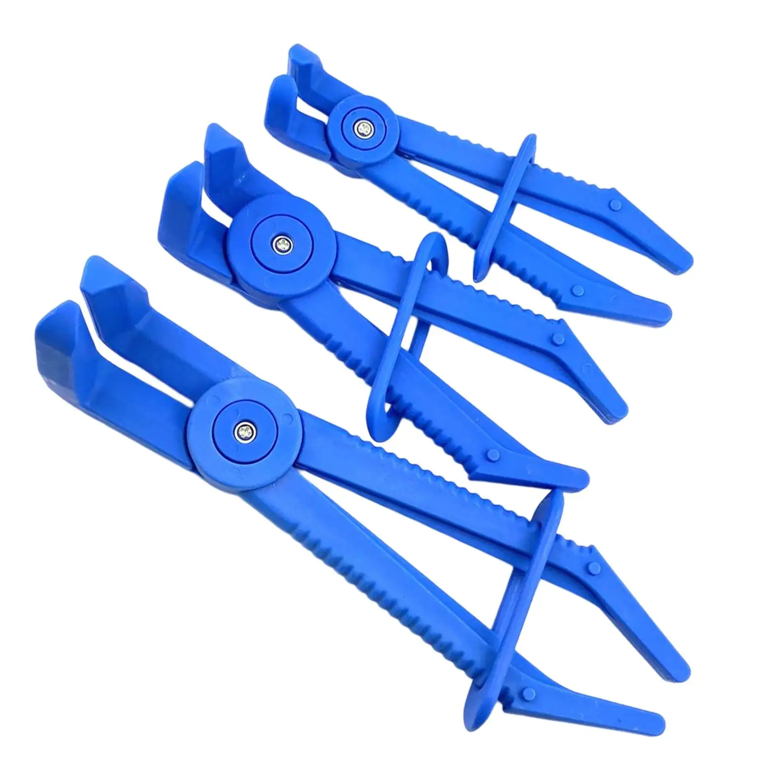3x Curve Fuel Water Line Hose Pliers Clamp Fuel Lines Sealing Clamps Kit Fit for Auto Pipe Repair Radiator Brake Pipe Fuel Pipe