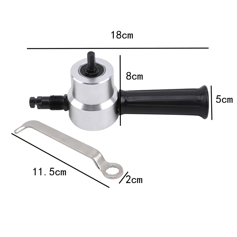 Elektrische Bohrmaschine Befestigung Modifikation Platte Punch Schere Blech Knabber Cutter Einstellbare Bohrmaschine Knabber Schneiden – Detail 3