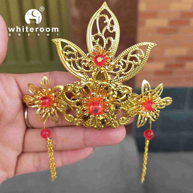Retro Bjd Doll Accessories Chinese Style Decoration Props Screen Group Fan Flute Guzheng Musical Instrument Childrens Toy Gift