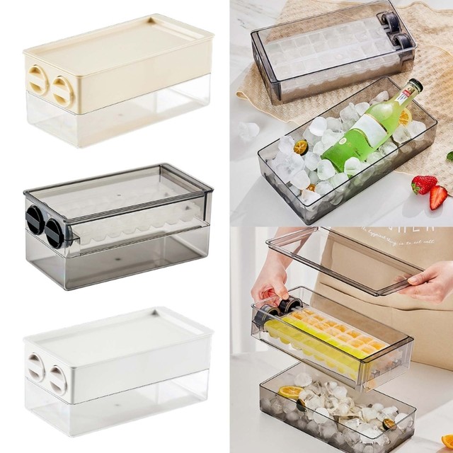 Color Large Rectangular Ice Cream Box Plastic Storage Box Refrigerator Storage  Box Food Containers Kitchen Storage - AliExpress