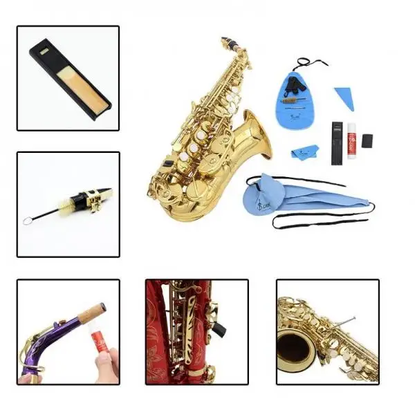 10pcs Saxophone Cleaning  Belt Cork Cushion for Sax Accs
