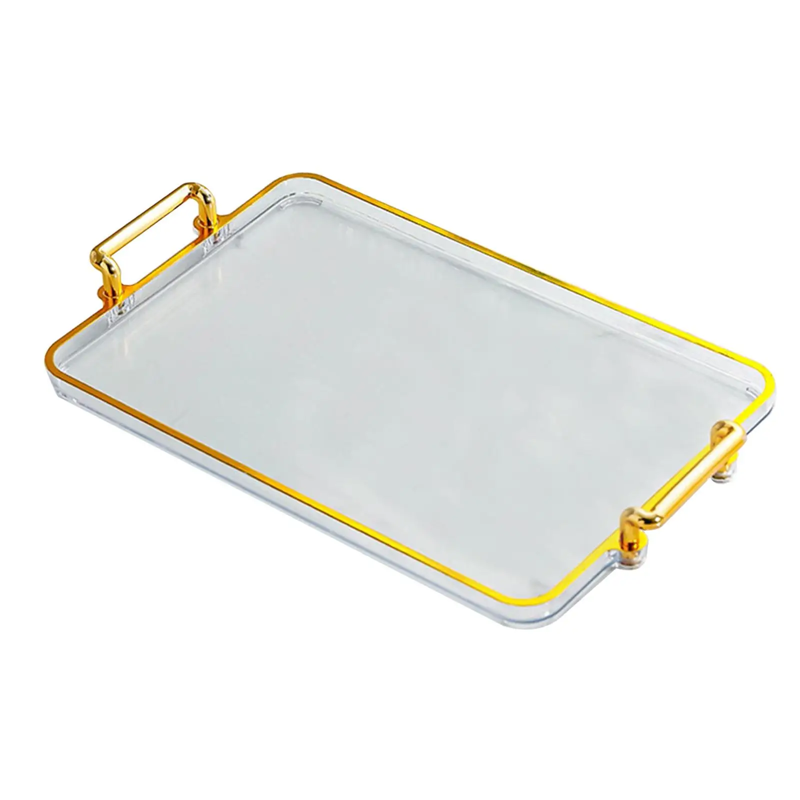 Serving Platter Food Trays for Serving Drinks Multipurpose Storage Tray