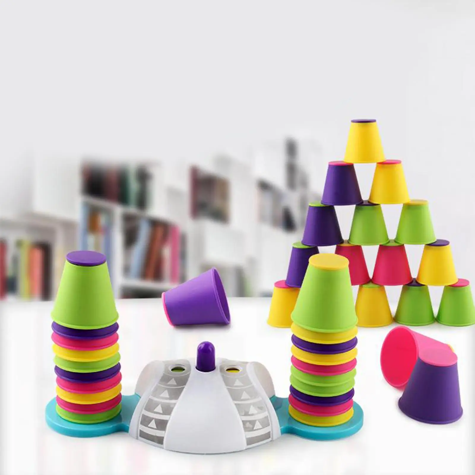 Colorful Stacking & Nesting Cups - 32 Cups Fun Color Learning Toy - Great Toy