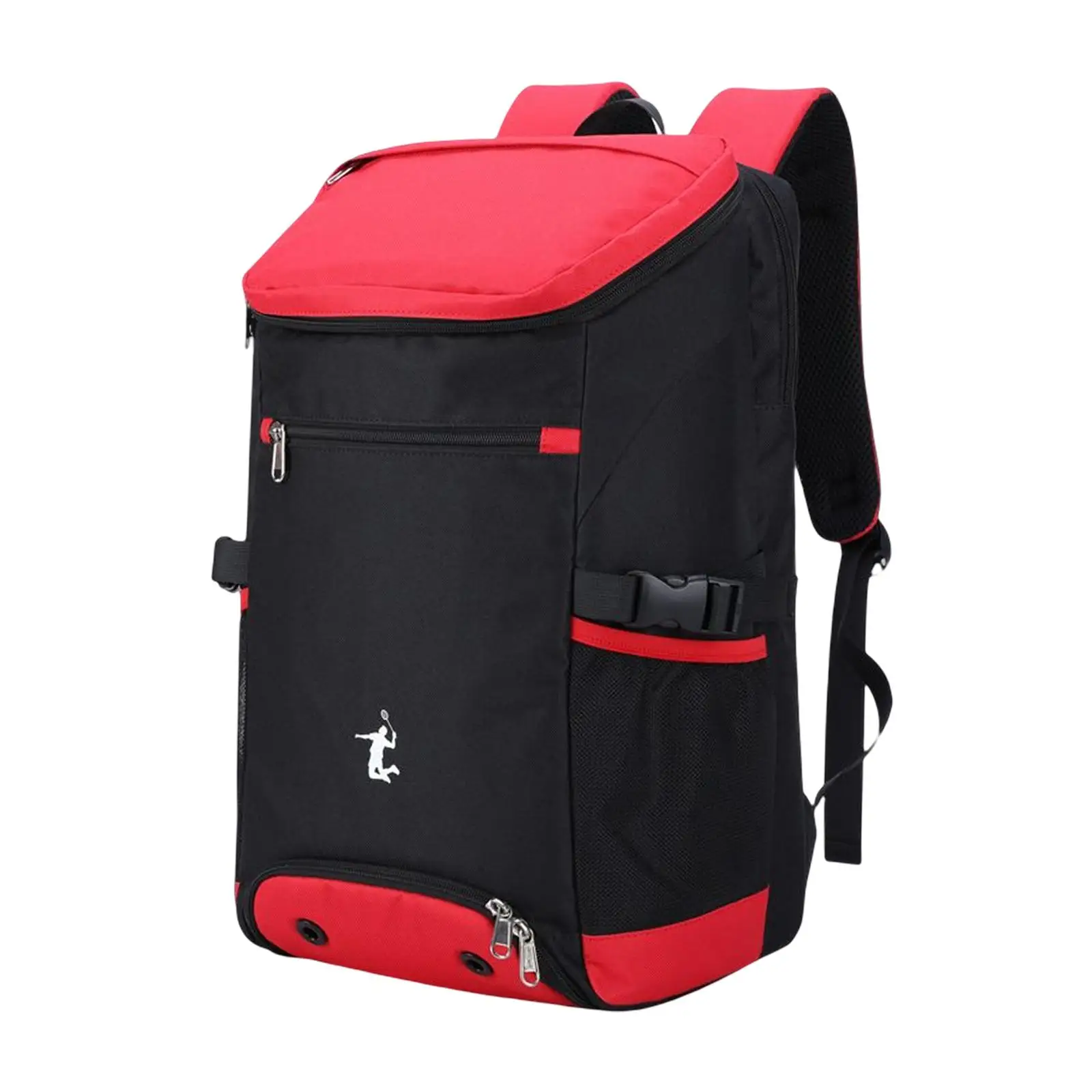 Large Tennis Backpack with Ventilated Shoe Compartment Outdoor Accessories Sports Durable Tennis Bag for Badminton Rackets