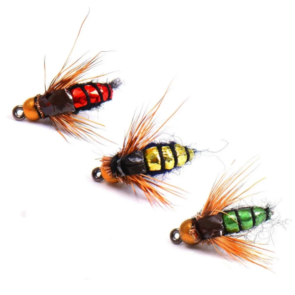 Trout Fly Fishing Flies Collection 32-112Pcs Flies Dry Wet Nymph