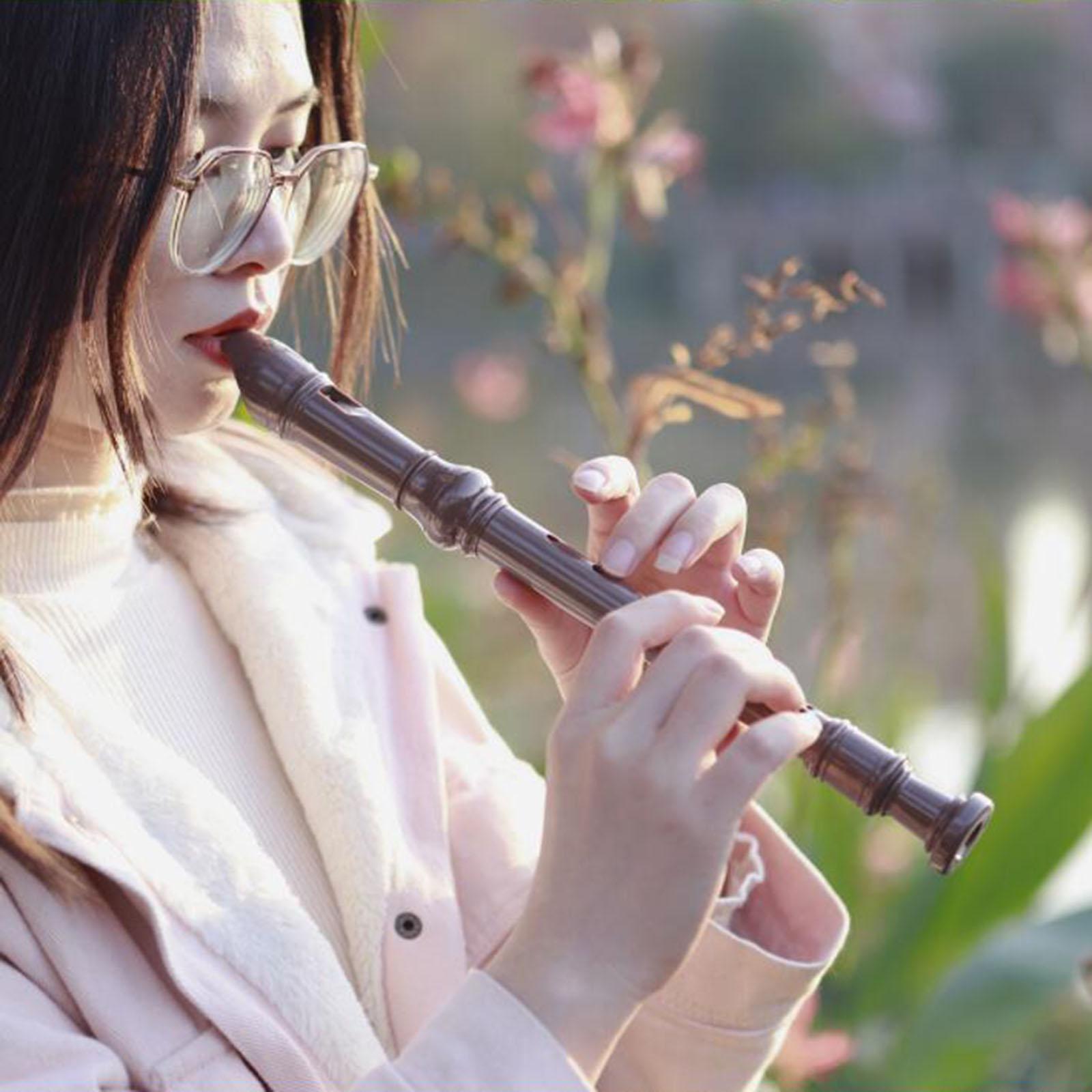 Professional Clarinet Musical Gifts 8 Holes Wind Instrument Recorder for Professionals Musicians Music Lovers Beginners