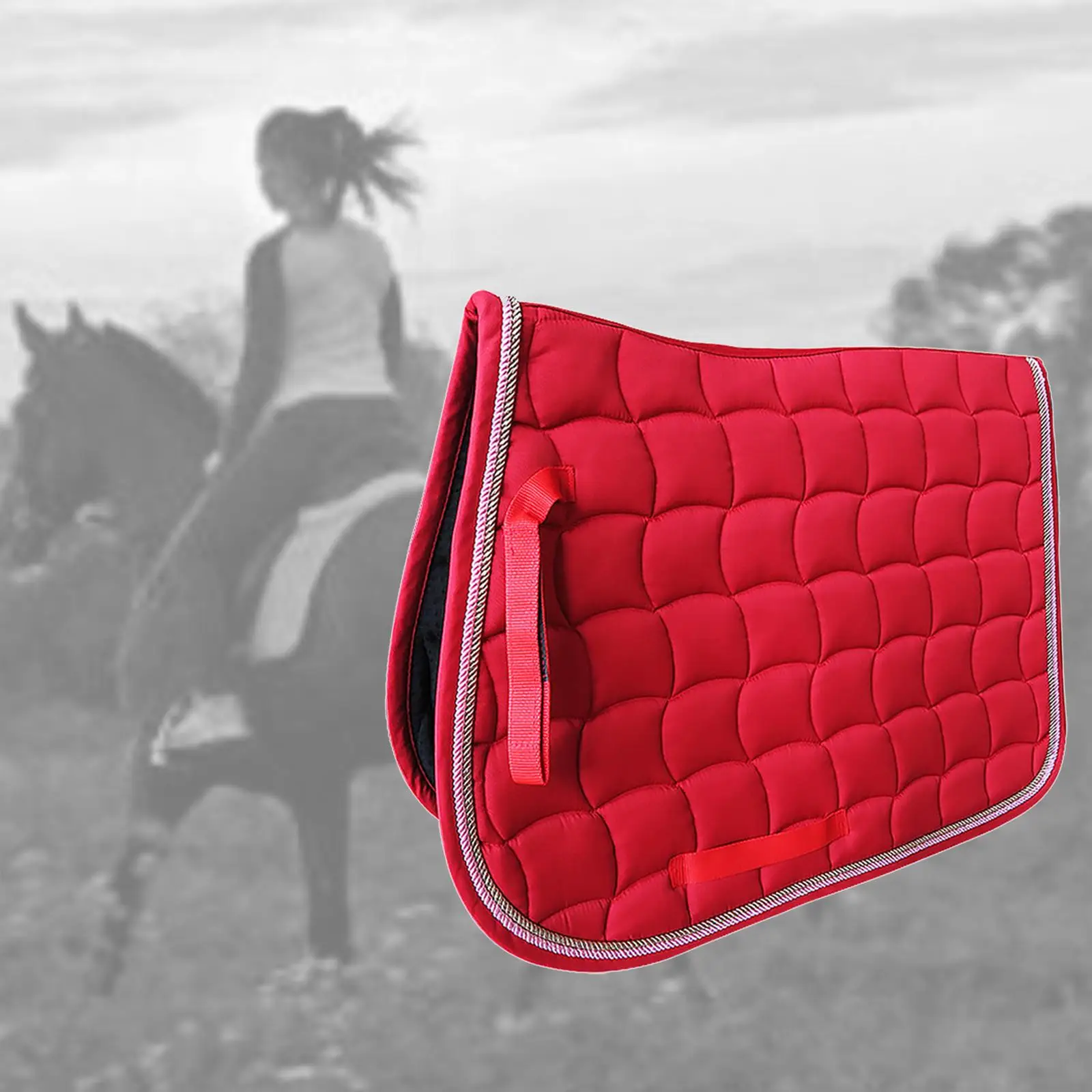  Saddle Pad English  Equestrian Protective for Sports