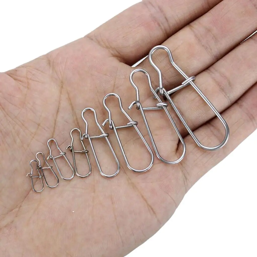 Wire Change Stainless Steel Saltwater Freshwater Snap Hooked By Locking