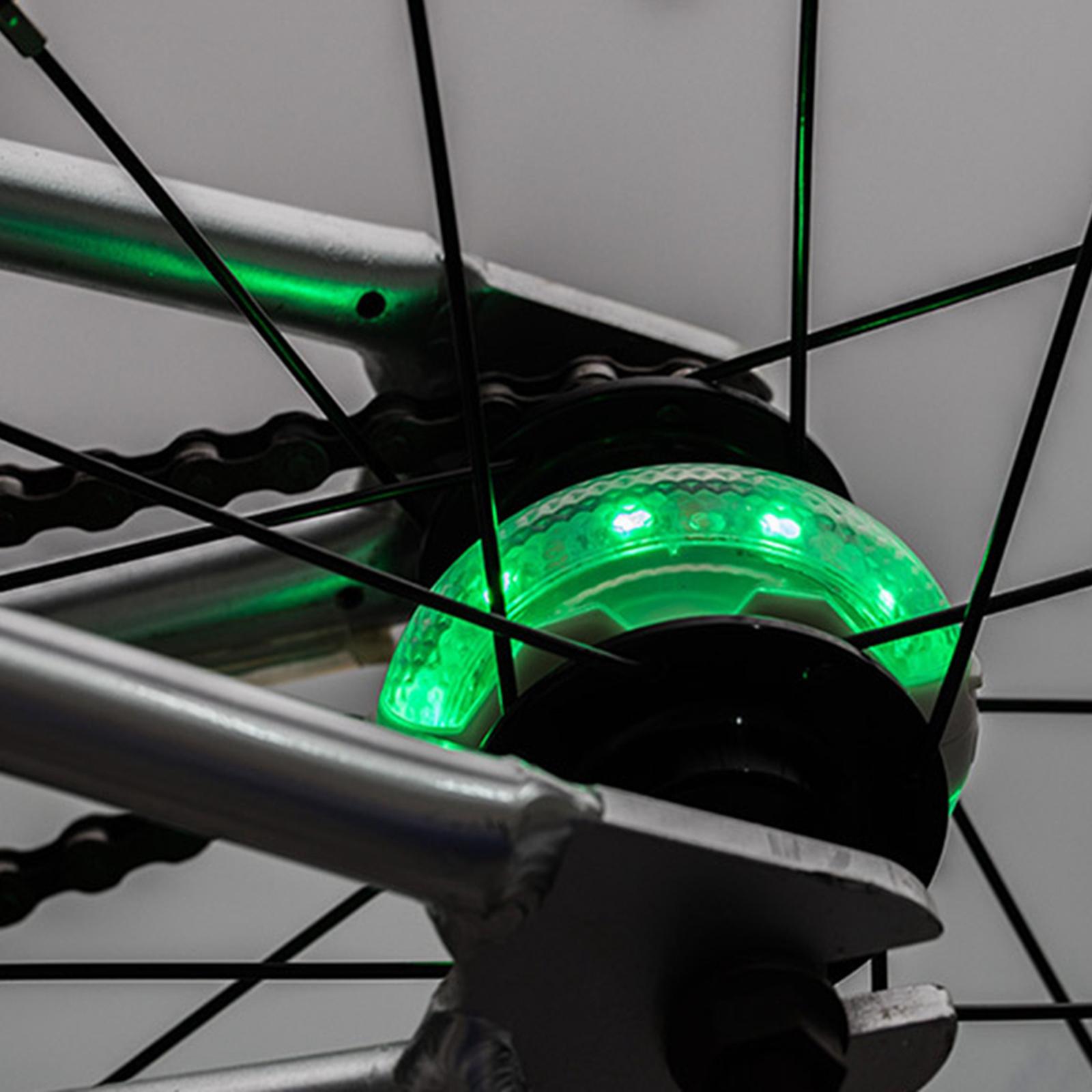 Bike Wheel Lights Bicycle Spoke Hub Light for Kids Balance Bike Boys Girls Bike Accessories
