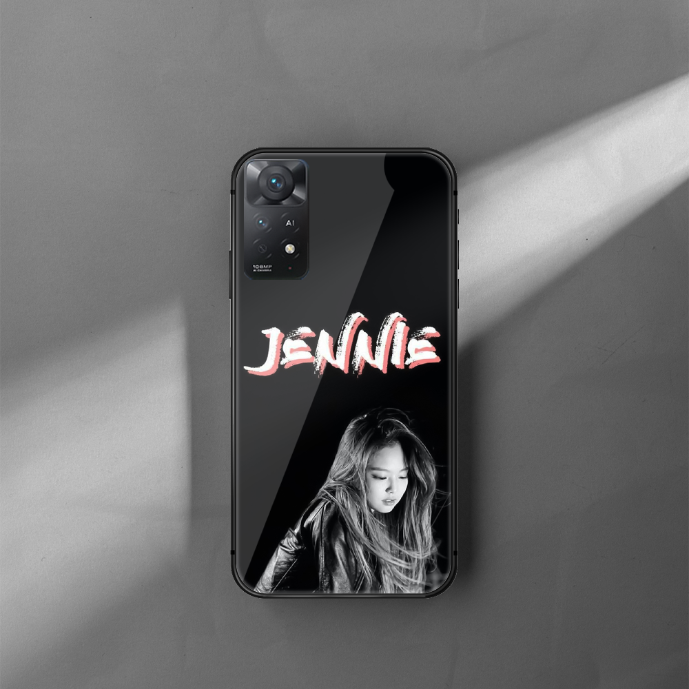 Kpop Jennie Kim Korean Ido чехол для телефона из закаленного стекла для  Xiaomi Redmi Note 7 8 9 10 11 12 S Pro Plus 5G 9C 10C | AliExpress