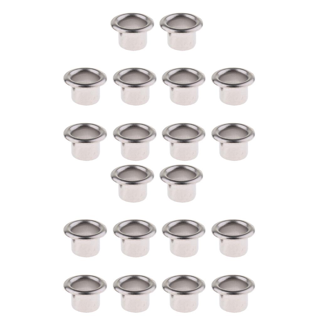 20Pcs Practical Drum Air Vent DIY for Drums Badges  Build Parts