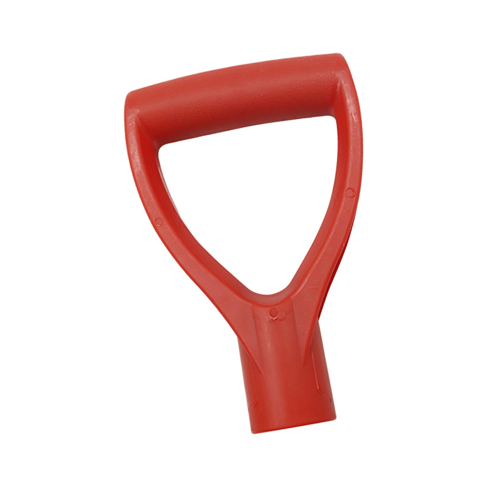 Shovel Handle Red Long Service Life Nonslip Spade Snow Shovel Handle for Garden Shovel Camp Shovel Digging Raking Gardening Tool