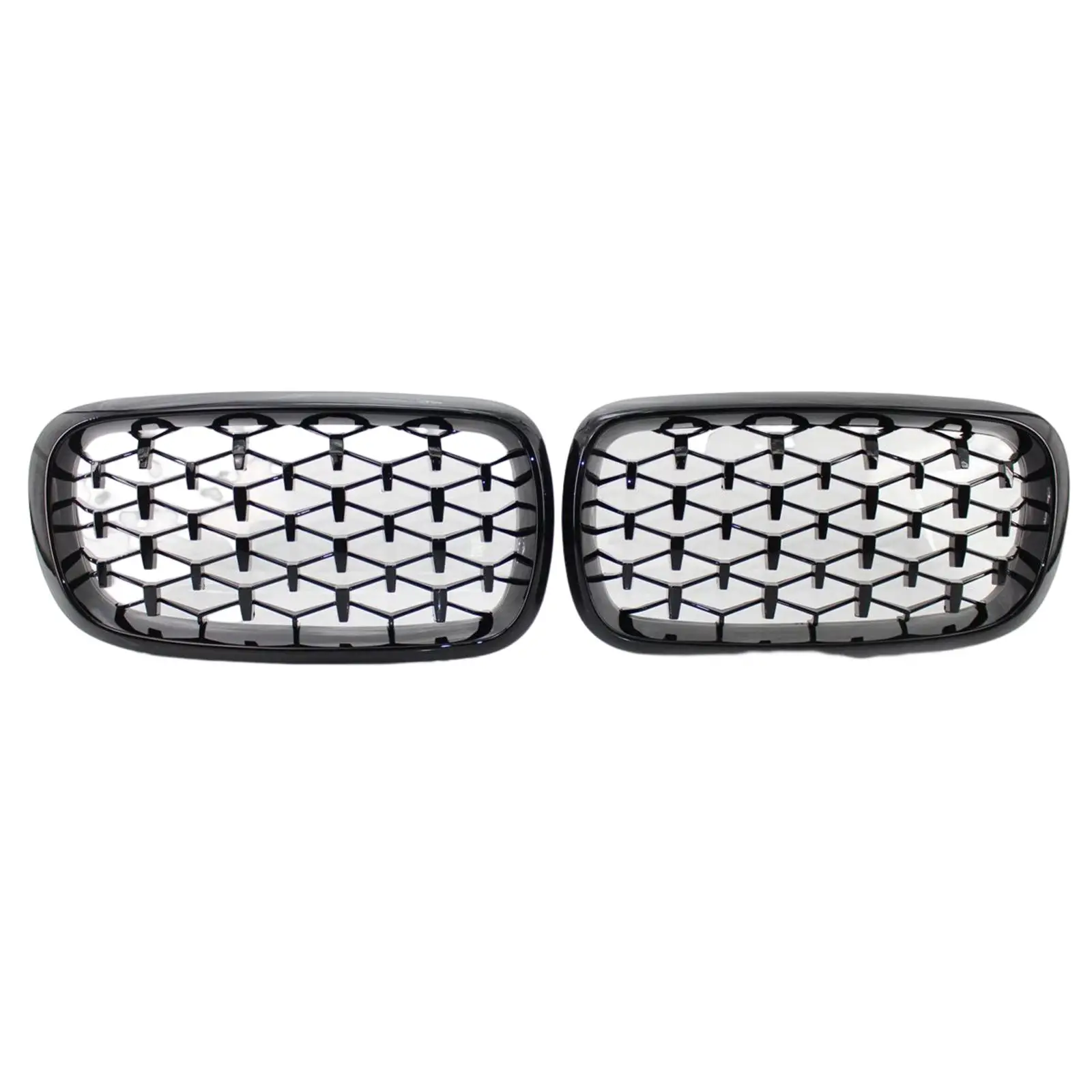 Front Grill Grille, 51117294486 51117294485 51137316061 for BMW x5 F15 Easy Installation Durable Direct Replaces