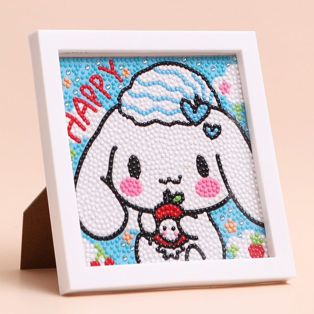 Sanrio Diamond Painting Handmade Diy Kuromi Melody Cinnamoroll Diamond  Sticker Painting Full Diamond Masonry Painting Wholesale - AliExpress