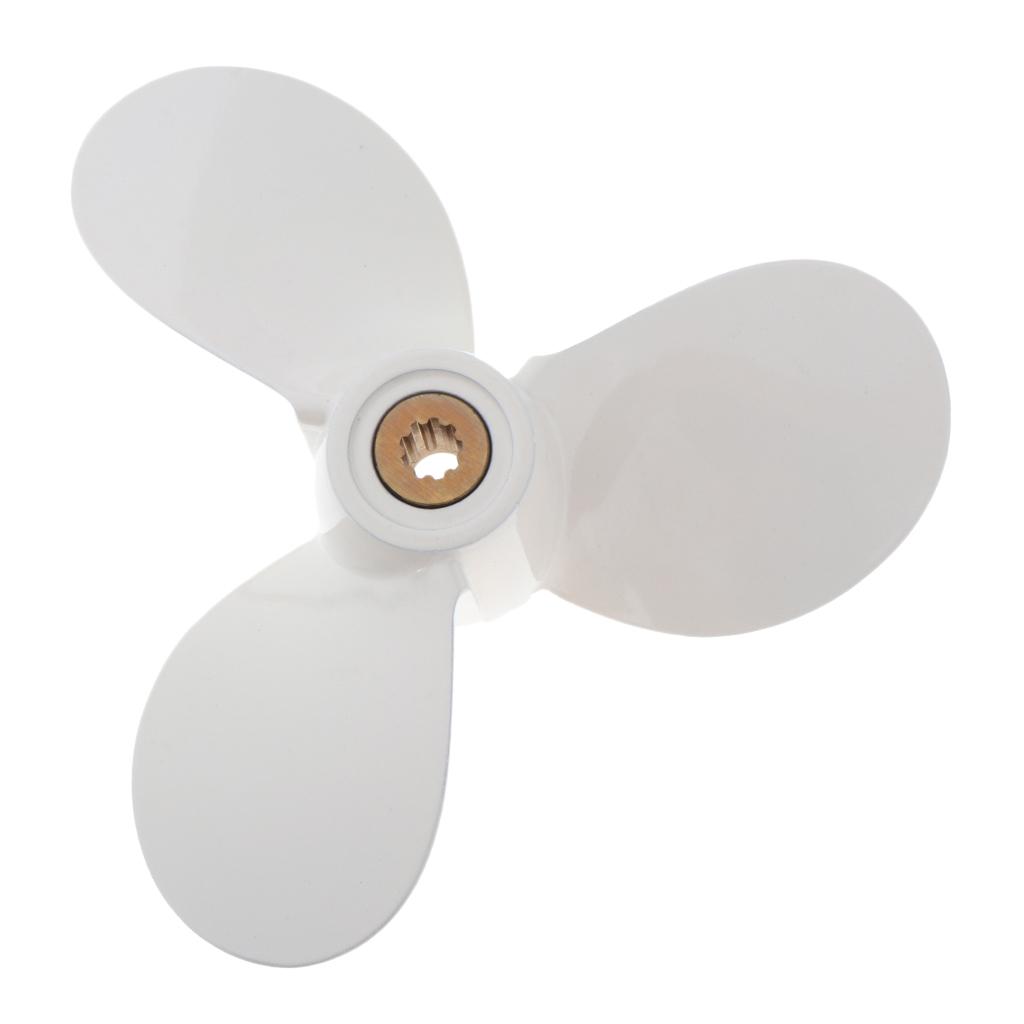 Marine Boat Vessel Propeller 4/5/6 HP 3 Blade  for 7 7Rustproof