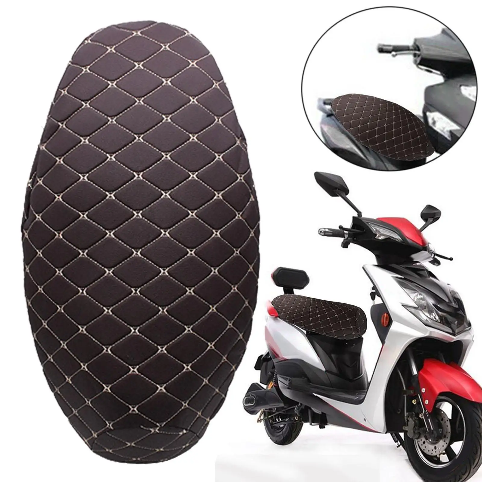 Protection Pad Flexible PU Leather Elastic Breathable for Outdoor