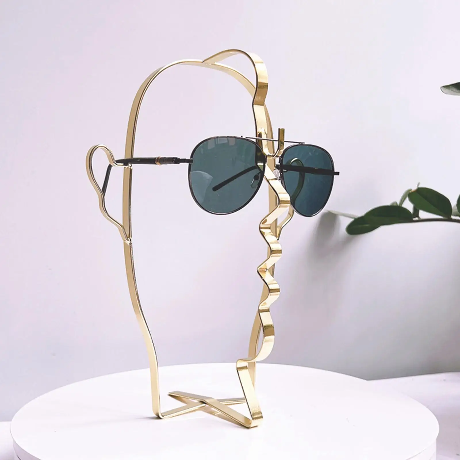 Sunglasses Display Stand Glasses Storage Rack Character Modeling Hollow Out Sunglasses Holder for Gift Dressing Room Office