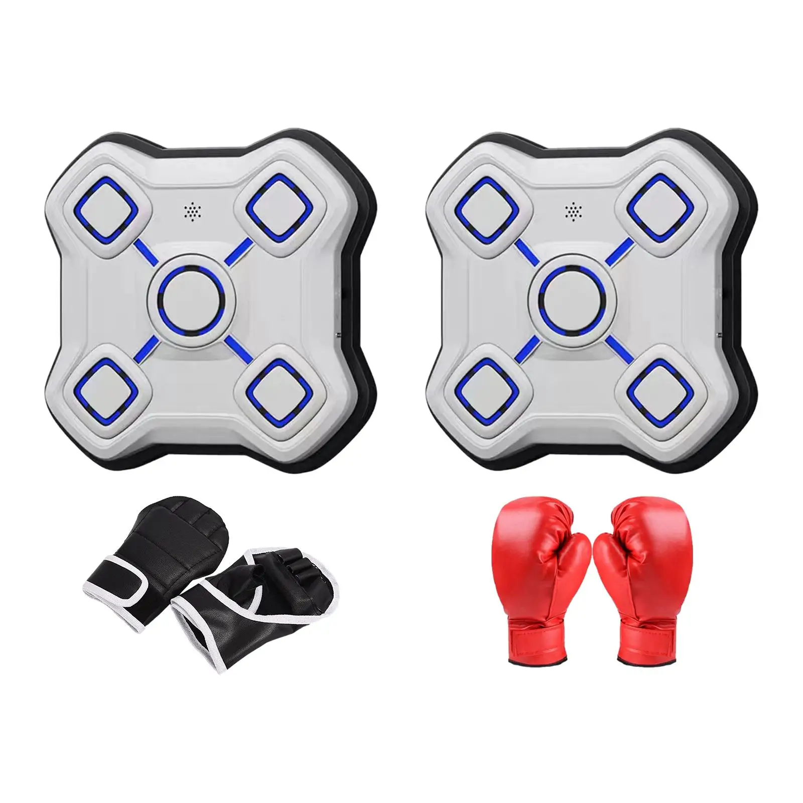 Music Boxing Machine Boxing Trainer Electronic Music Boxing Wall Target for Workout Agility Reaction Exercise Response Training