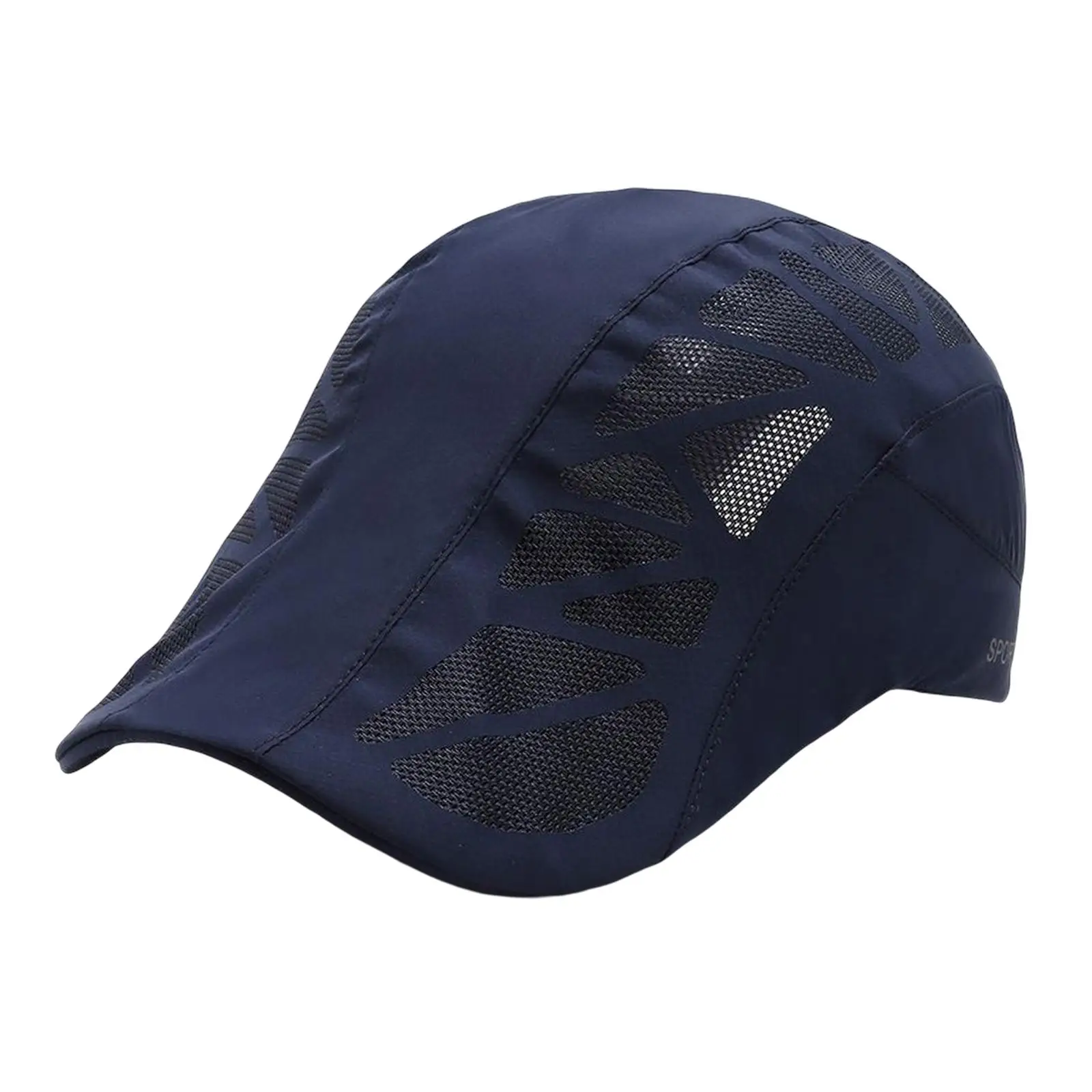 Men Mesh Visors Cotton Outdoor Golf Caps Summer Driver Hat Adjustable Fishing Caps Breathable Sun Hat Sports Baseball Caps