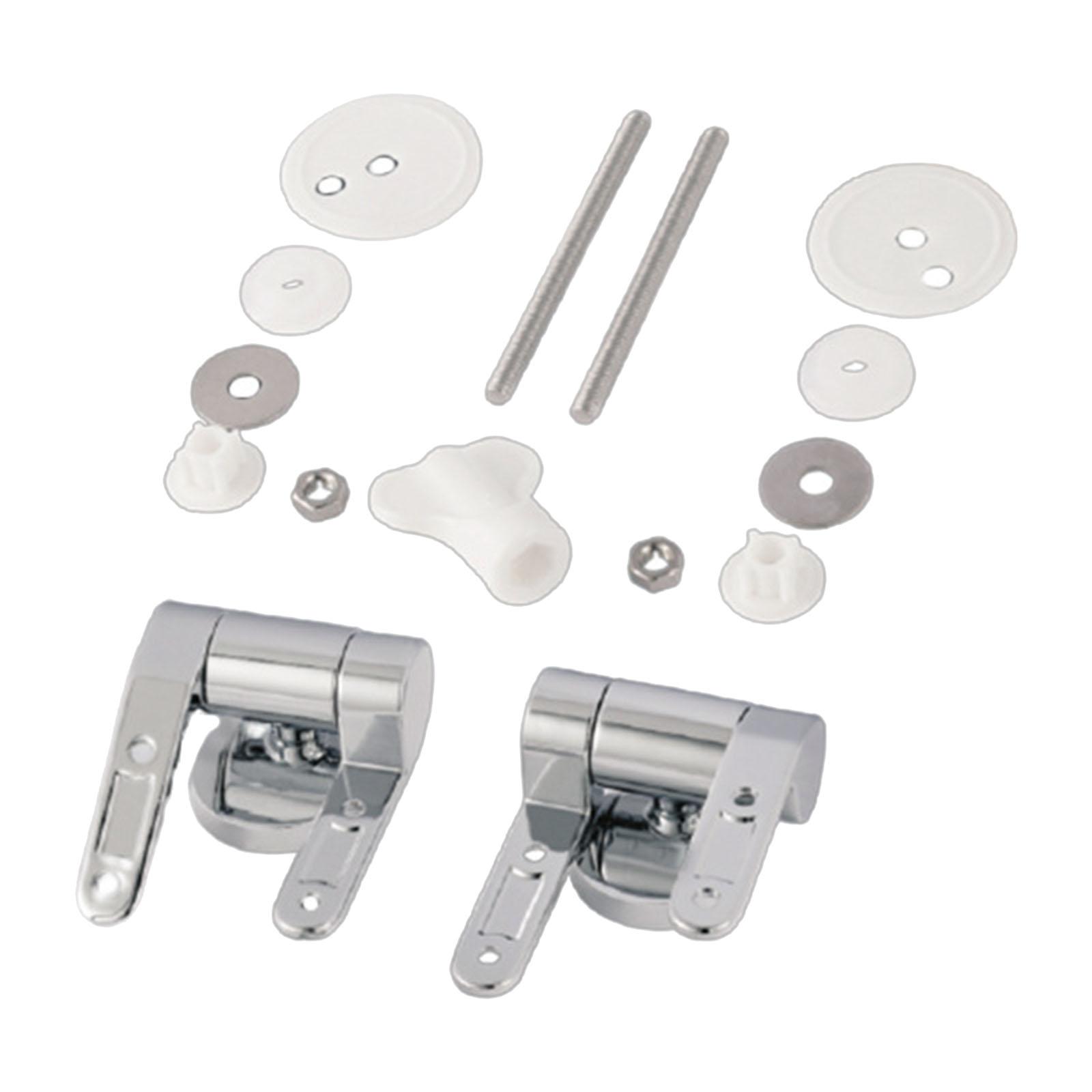 Description Picture 5 of itemToilet Seat Hinge Accessories Lid Hinge Universal with Parts Fixing Bracket for Telescopic Kitchen Flipping Sliding Toilet Lids