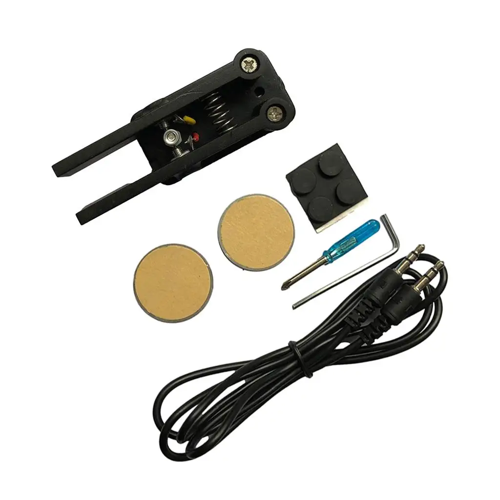 QU7025 Portable Dual Paddle Automatic Key,Shortwave Radio,CW Morse Code Base Magnetic