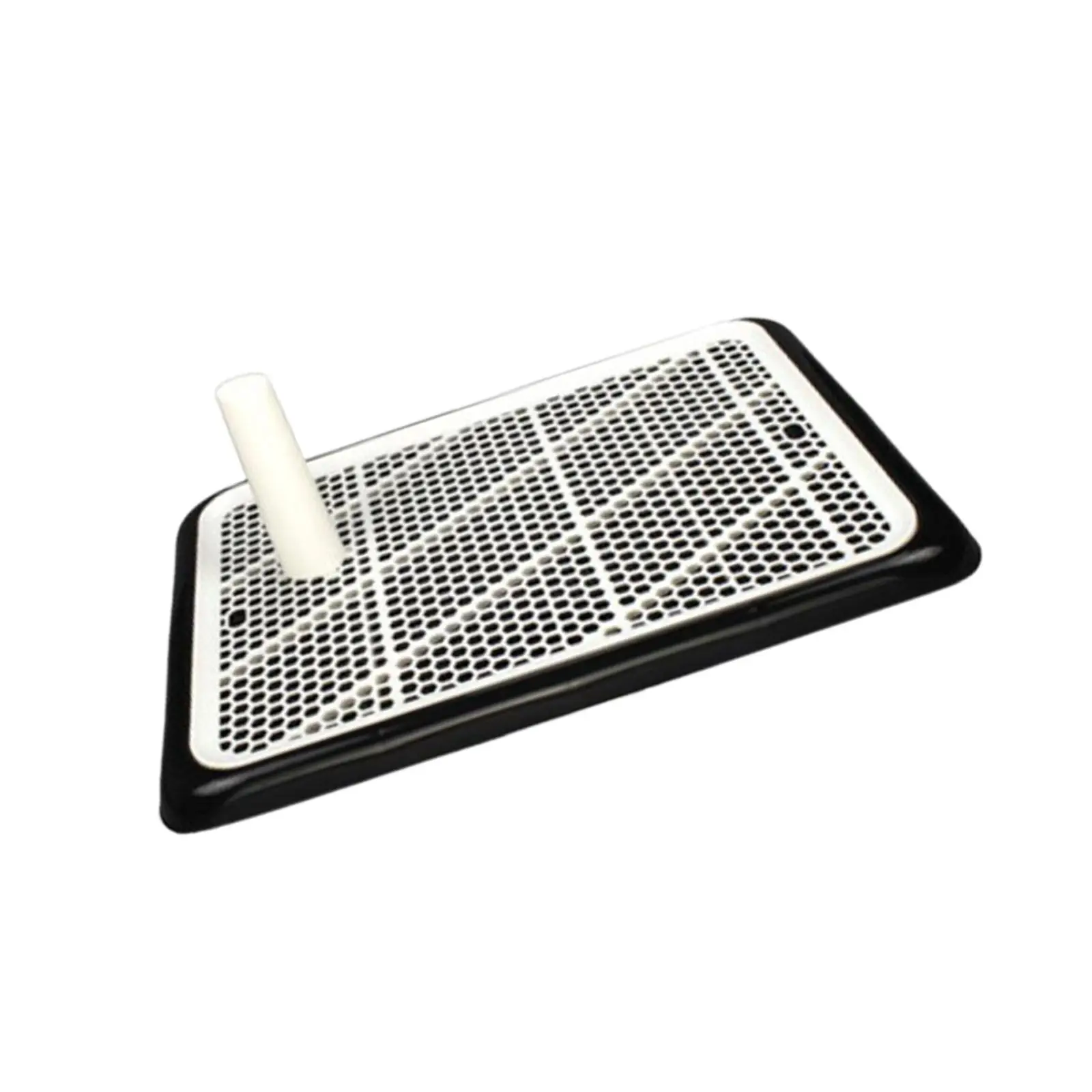Puppy Training Toilet Portable Floor Protection Grid Separated Groove Design Mesh Training Pad Holder for Pet Supplies Indoor