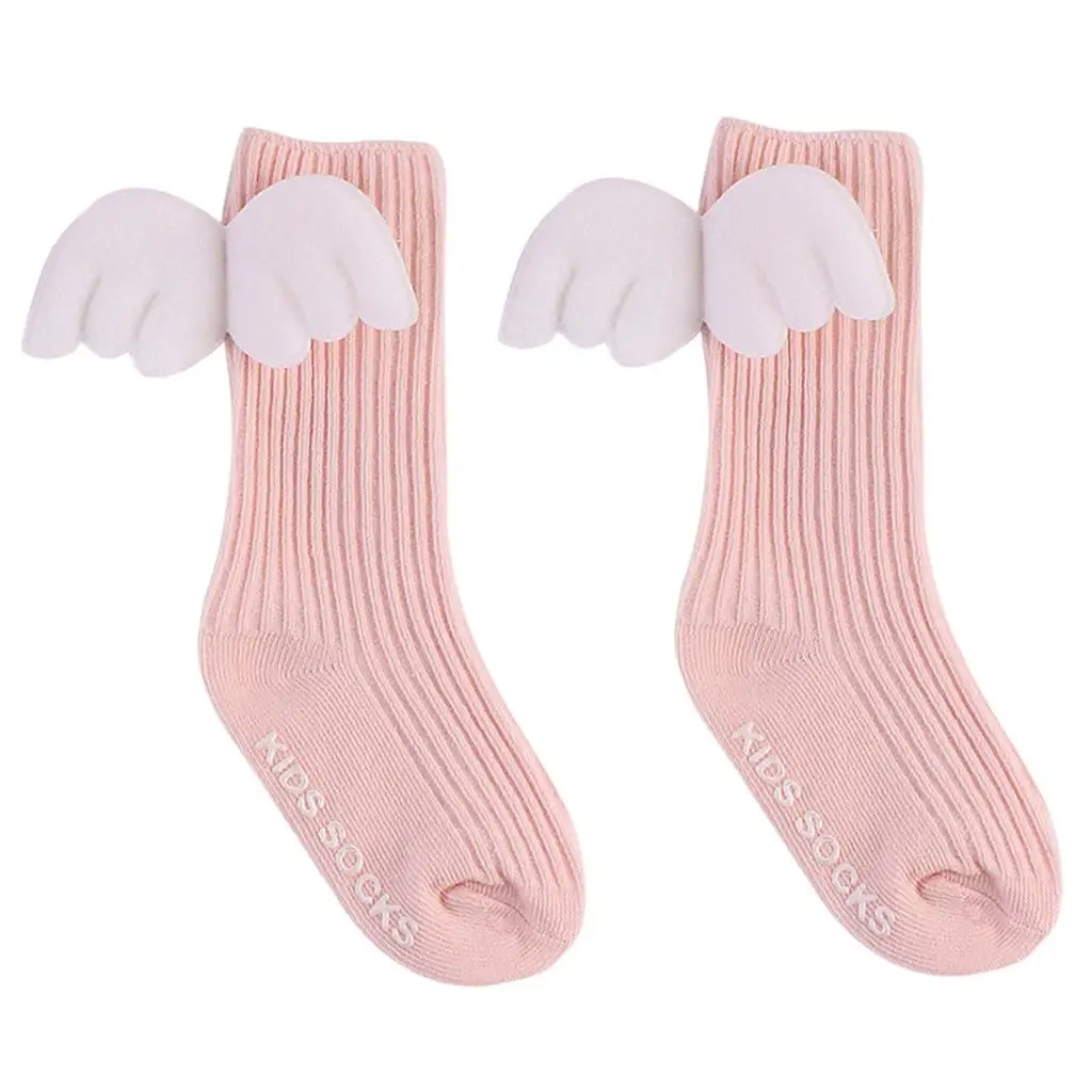 1 Pair Girls Boys Baby Cotton Socks Childrens Kids Lovely Designer