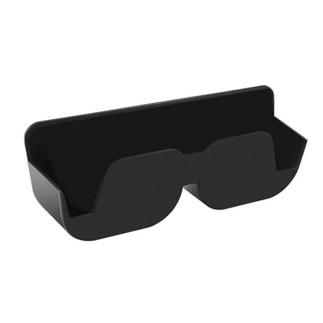 Porte-Lunettes De Voiture En Cuir Support De Lunettes De Soleil Pour Visière De Voiture Avec Magnétique Noir 11 * 7 * 2cm Porte-Lunettes De Voiture En Cuir Support De Lunettes De Soleil Pour Visière De Voiture Avec Magnétique Noir 11 * 7 * 2cm