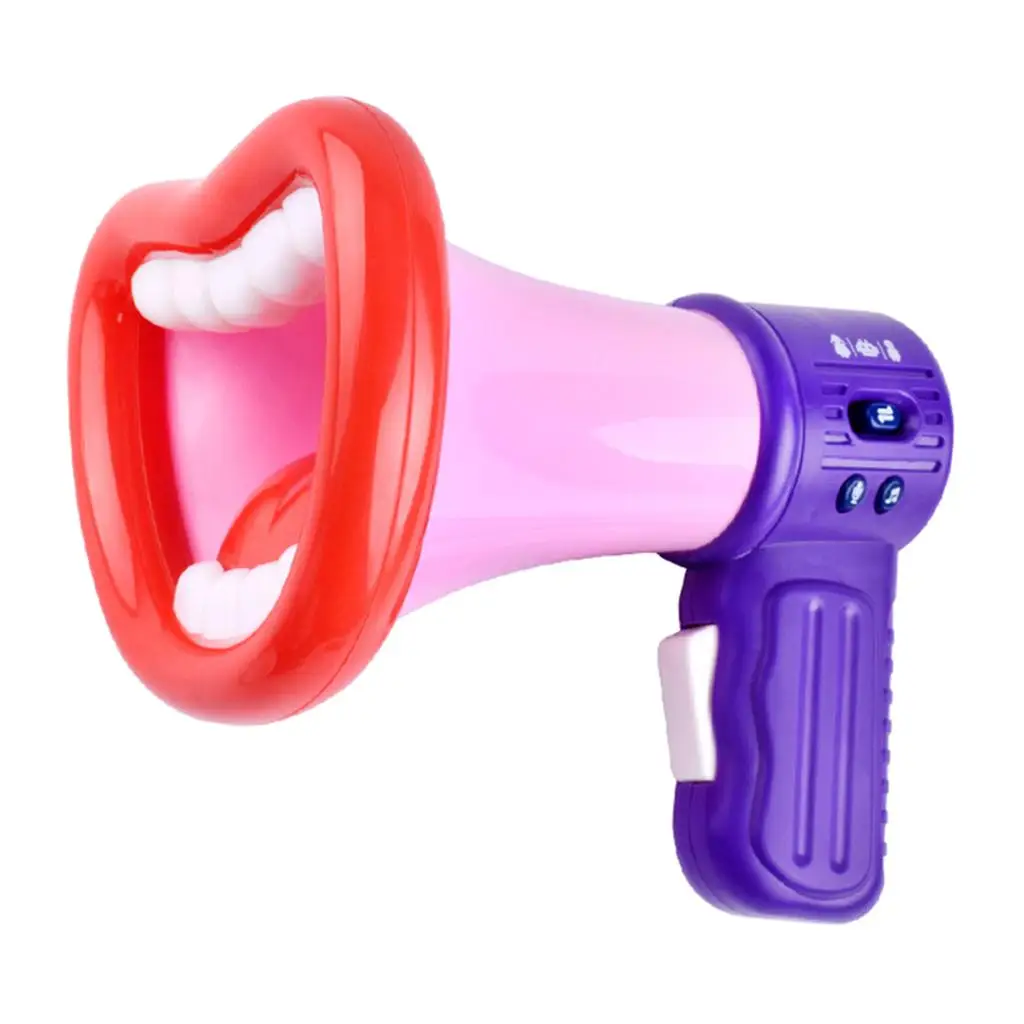  Changer Toy,Trumpet Recording Microphone Toys with Megaphone and Recording Function for Toddlers Childrens Speaker Toys