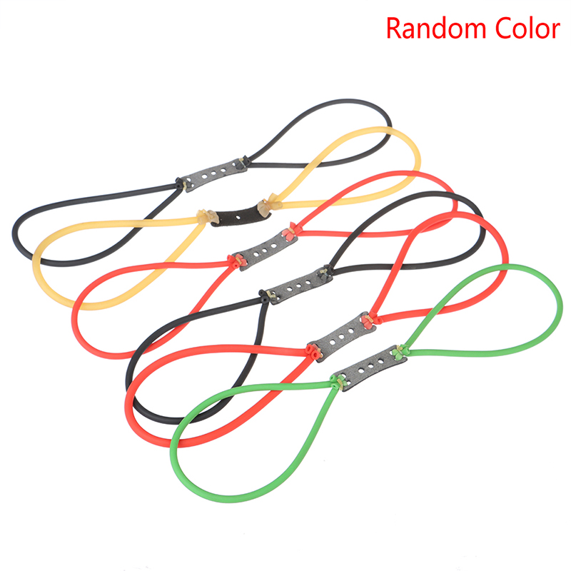 Description Picture 5 of item1PC Tactical Powerful Slingshot Rubber Band Tubing Catapult Outdoor Hunting Latex Game Tool