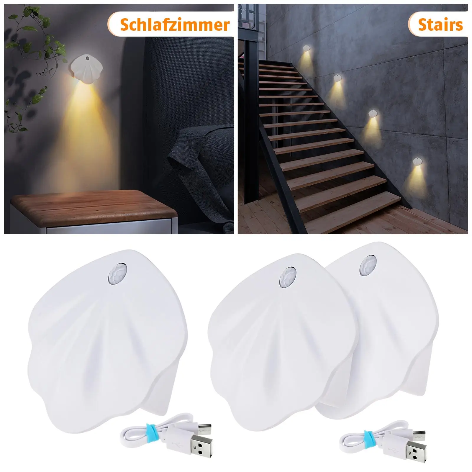 Motion Sensor Lights Wall Lamp Wall Mounted Lights for Porch Attic Stairs
