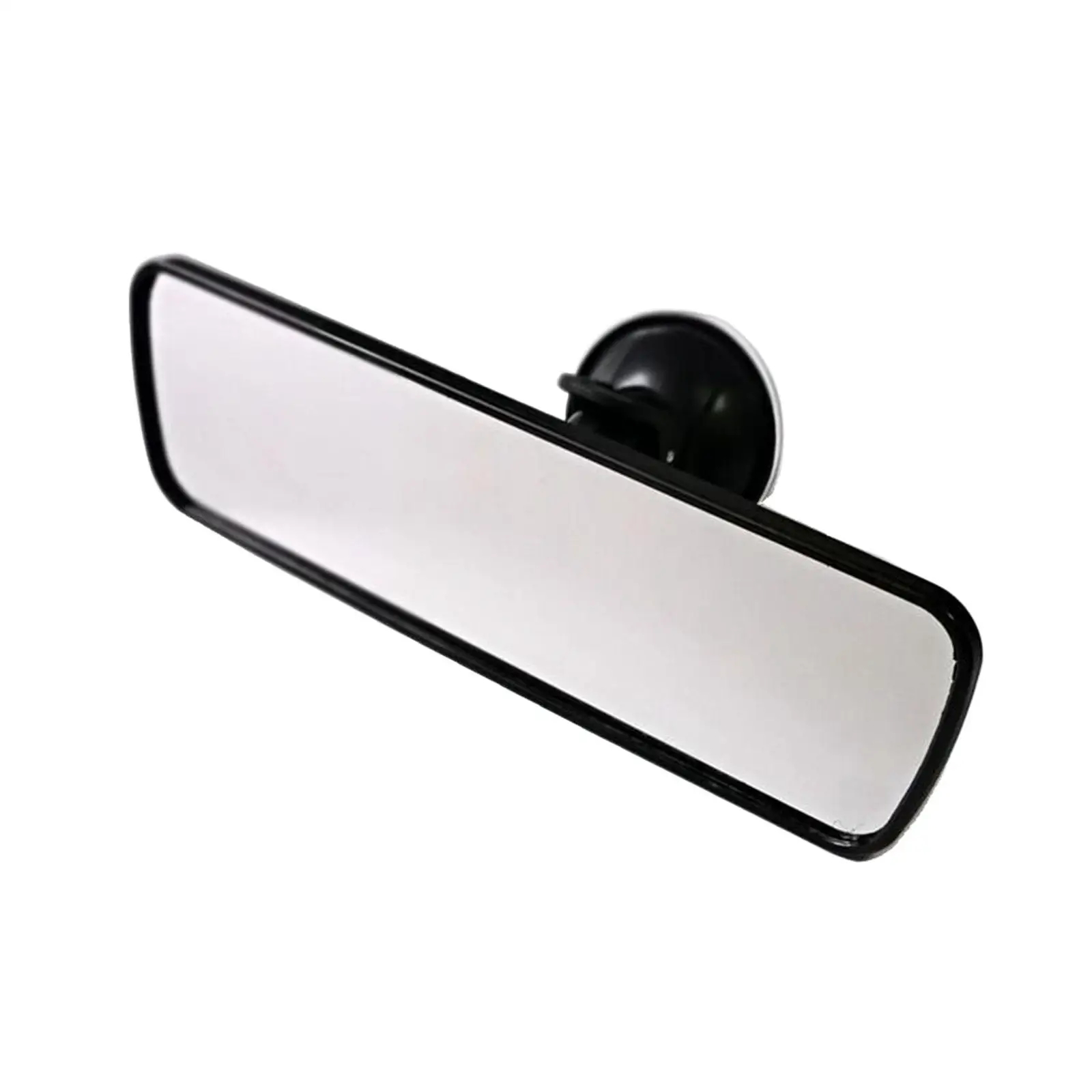 Car Interior Rear View Mirror, Durable Anti Glare with Suction Cup Auxiliary