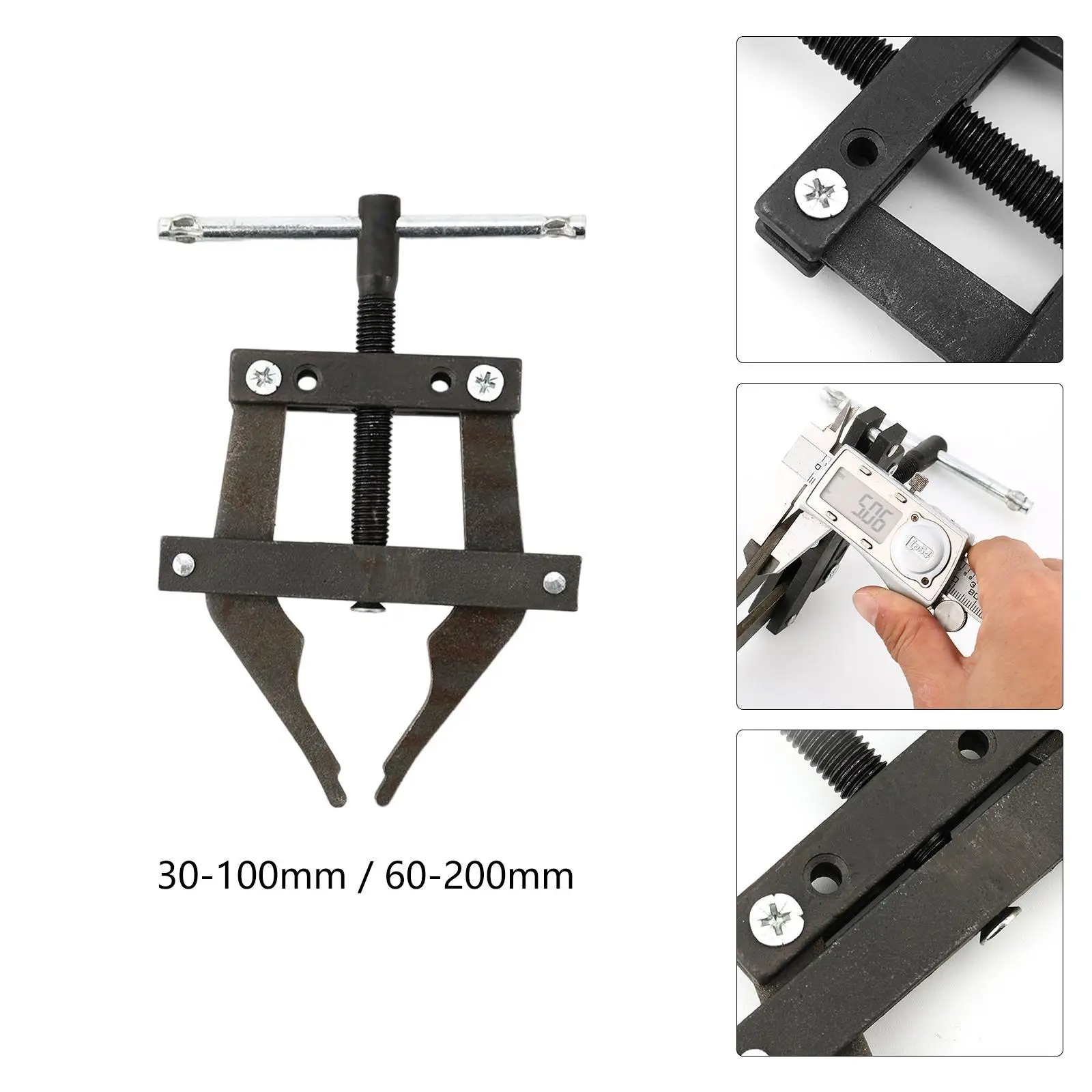 Steel Chain Puller Tool Connector Roller Chains Portable Chain Connecting Puller Chain Tightener Fit for Motorbike Bike ATV Car