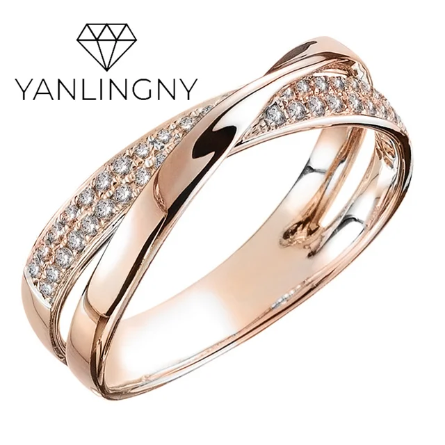 2023 New Be Rose Ring to Ring Ring Diamond RingNew Diamond Women's Luxury  Creative Fashion Wear Stacked -kle Ring Day Rose Valentine's RingCan Rings