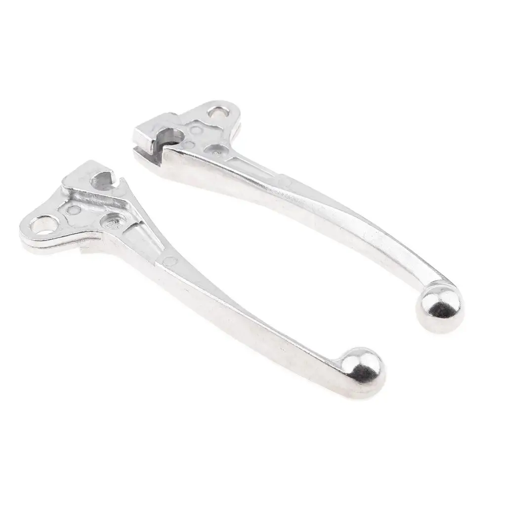 Chrome  Front Rear Brake Lever Set for  PW50 PW 50 