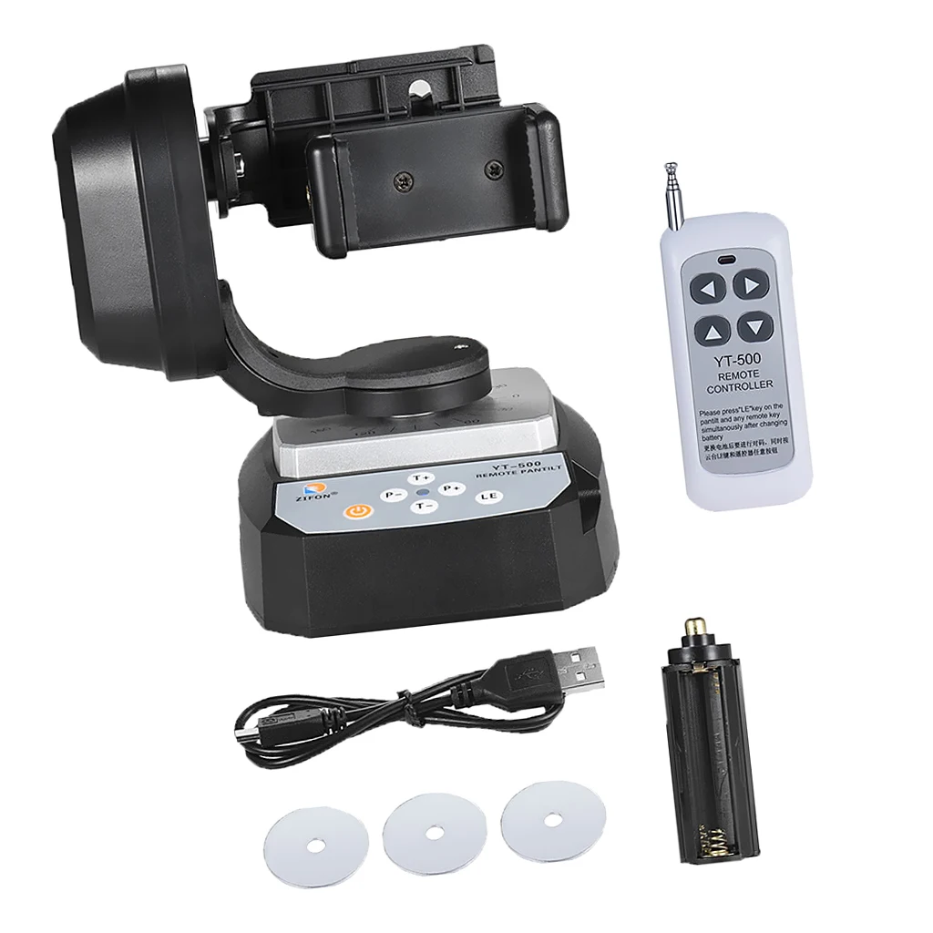 Remote Control Motorized Pan Tilt Head for Gopro Camera Phone Max. Load 500g