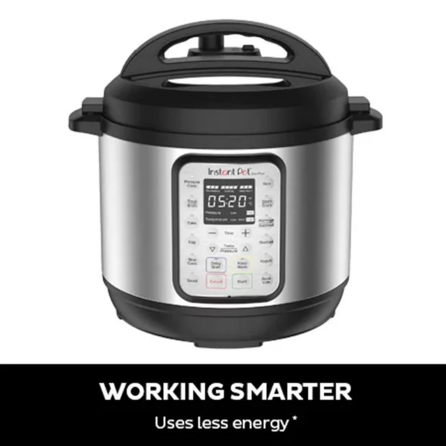 Instant Pot Viva Black Multi-Use 9-in-1 6 Quart Pressure Cooker