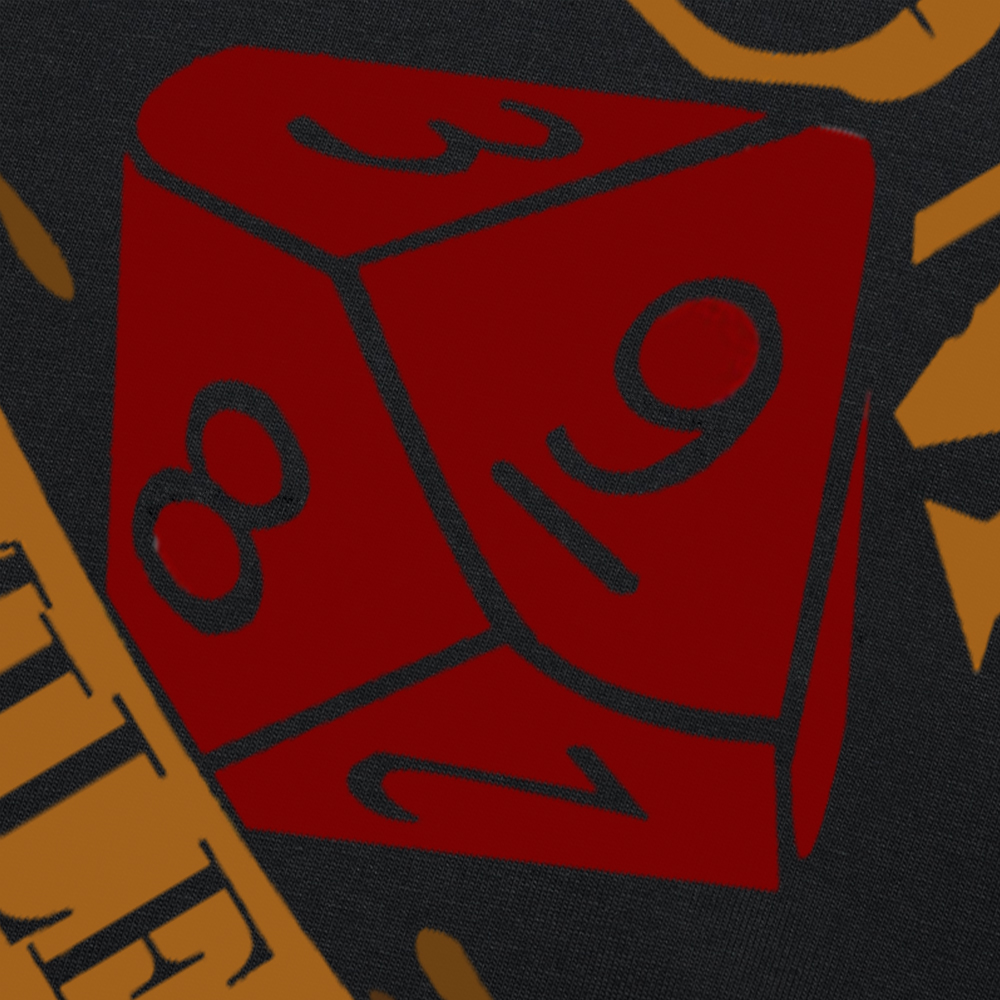 Der Dungeon Master lächelt dm rpg Gamer Gaming d20 T-Shirt Geschenke lustiges Spiel Geeks Grafik T-Shirts Kurzarm – Detail 4