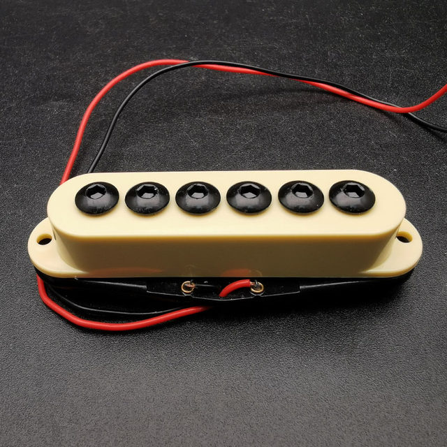 Anneaux De Micro Guitare à Bobine Simple - Alliage Aluminium - Universel Pour Guitares Type ST