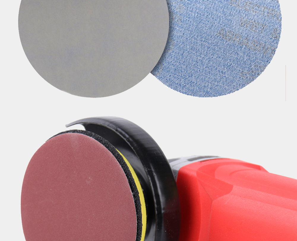 Car Polishing Sponge Pad Kit Wool Waxing Buffing Sponge Abrasive Disc Sandpaper For Sanding Headlight Refurbish Auto Detailing
