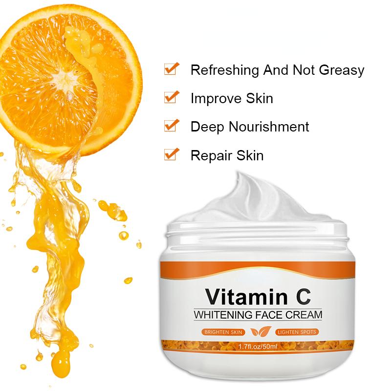 Best of Vitamin C Face Cream Remove Dark Spots Whitening Care Moisturizing Anti-Aging Anti Wrinkle Firming Skin Care Cosmetics Reviews & Tips